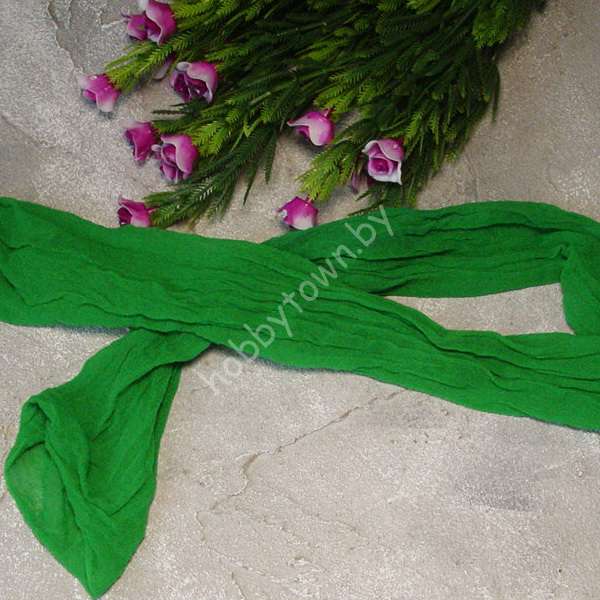 Капрон однотонный цв. зелёный (70-120 см) 1 шт.