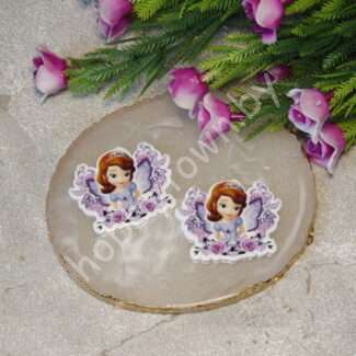 Кабошон-вырубка Принцесса София, 36x28 мм 1 шт.