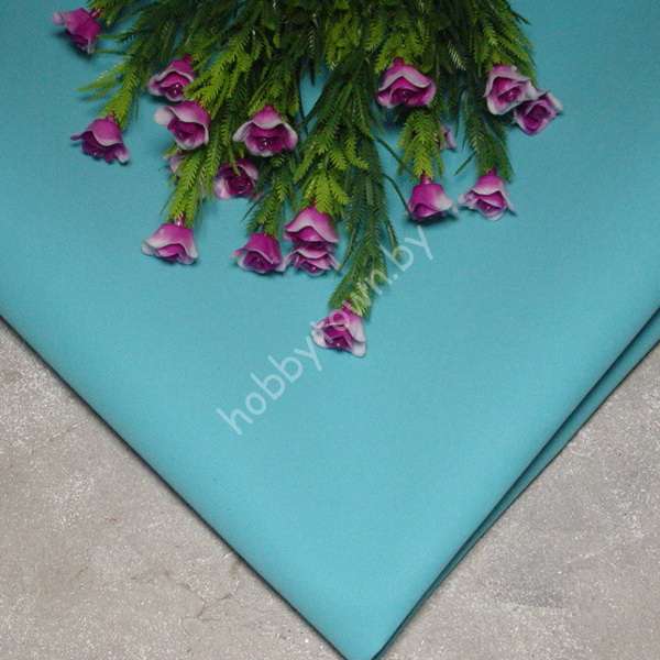 Фоамиран иранский 0,8-1 мм (цв. бирюзовый 159)