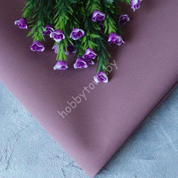 Фоамиран иранский 0,8-1 мм (цв. красно-коричневый 193)