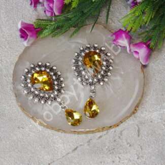 Серединка ювелирная с подвеской 30x55 мм (цв. золото 07) 1 шт.