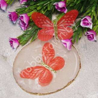 Бабочка шифоновая двухслойная 60 мм (цв. 9) 1 шт.