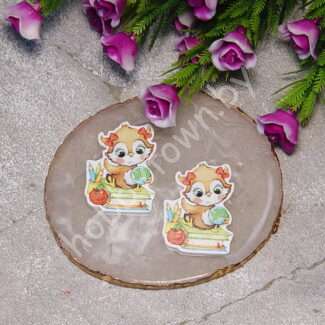 Кабошон-вырубка Совёнок-1 , 28x37 мм 1 шт.