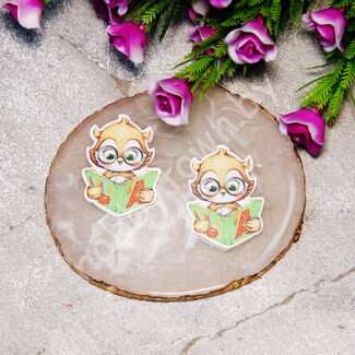 Кабошон-вырубка Совёнок-2 , 28x38 мм 1 шт.