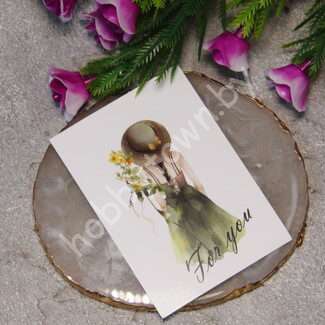 Карточка For you 5x7 см 1 шт.