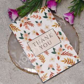 Карточка THANK YOU 5,5x8,5 см 1 шт.