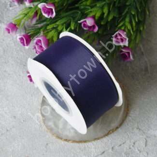 Лента репсовая, ширина 40 мм, (цв.тёмно-синий 241) 1 м