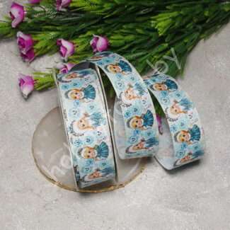 Лента репсовая 2,5 см Снегурочка, №2, 1 м